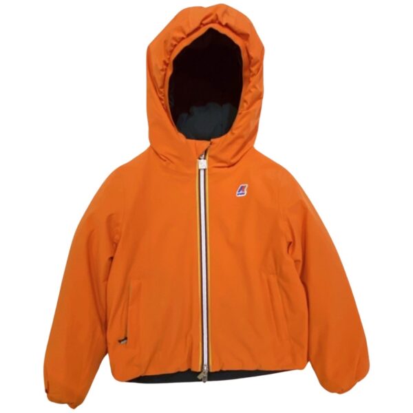 K-way - Giubbino thermo double - orange blu