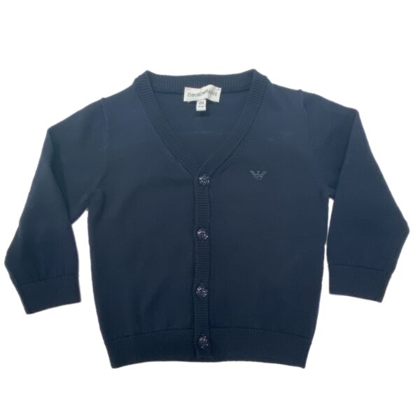 Giorgio Armani - Cardigan bambino con logo