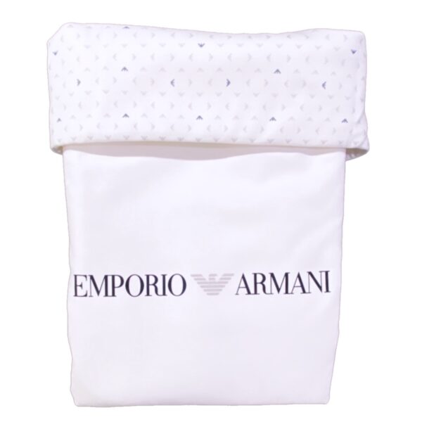 Giorgio Armani - Coperta bianca logata