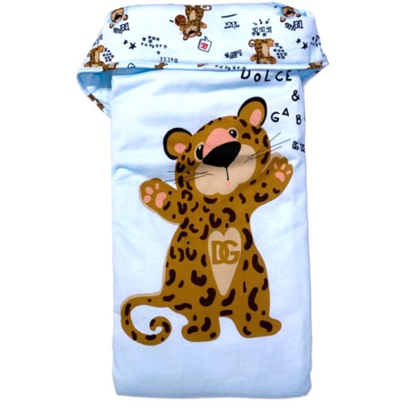Dolce & Gabbana - Coperta cielo logata con leone