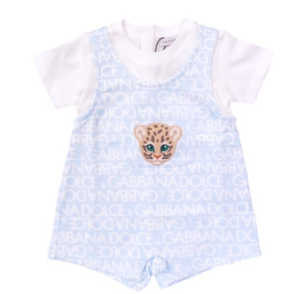 Dolce & Gabbana - Tutina manica corta con tigre