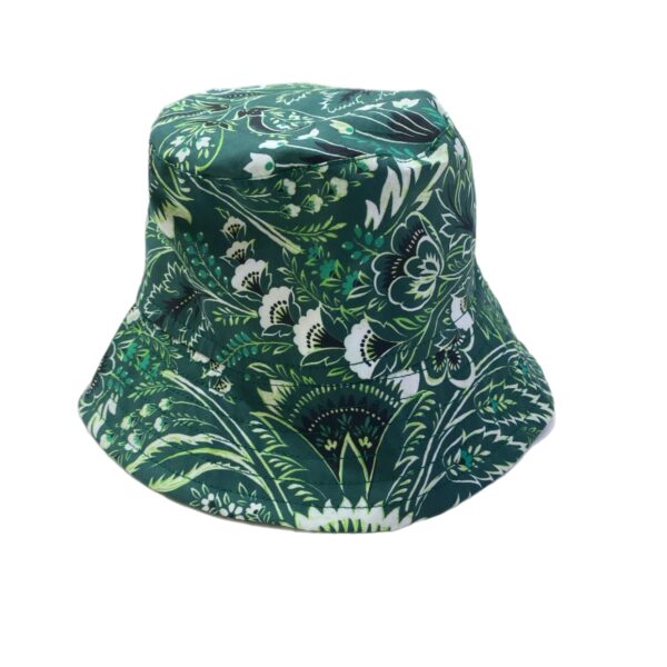 Etro - Cappello alla pescatora verde logato