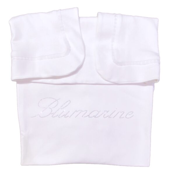 Miss Blumarine - Coperta bianca logata