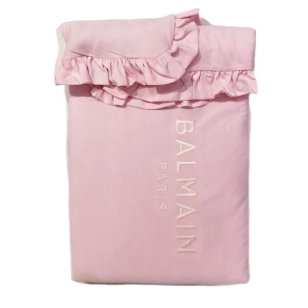 Balmain - Coperta rosa logata