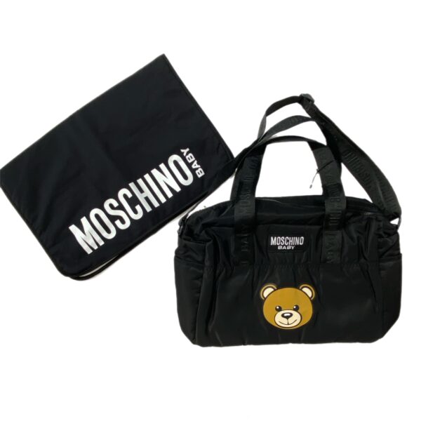 Moschino - Borsa cambio e fasciatoio logato