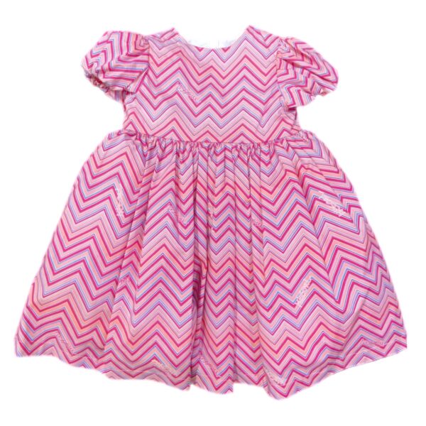 Missoni - Abito fucsia logato con culotte