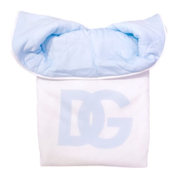 Dolce & Gabbana - Coperta bianco cielo logata