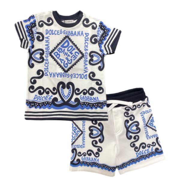 Dolce & Gabbana - Bermuda corta tema marina