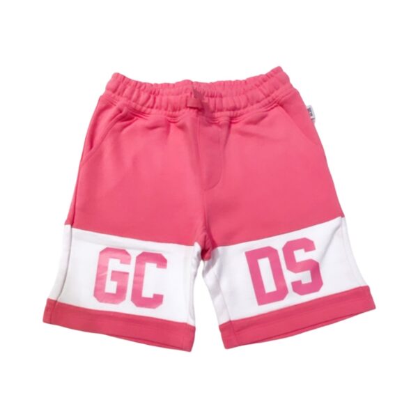 Gcds - Bermuda bambina pink logata