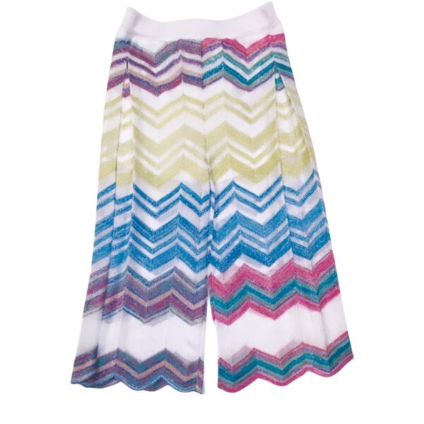 Missoni - Pantalone bambina in cotone multicolor