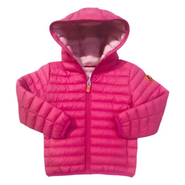Save the duck - Giubbino bicolor fucsia rosa