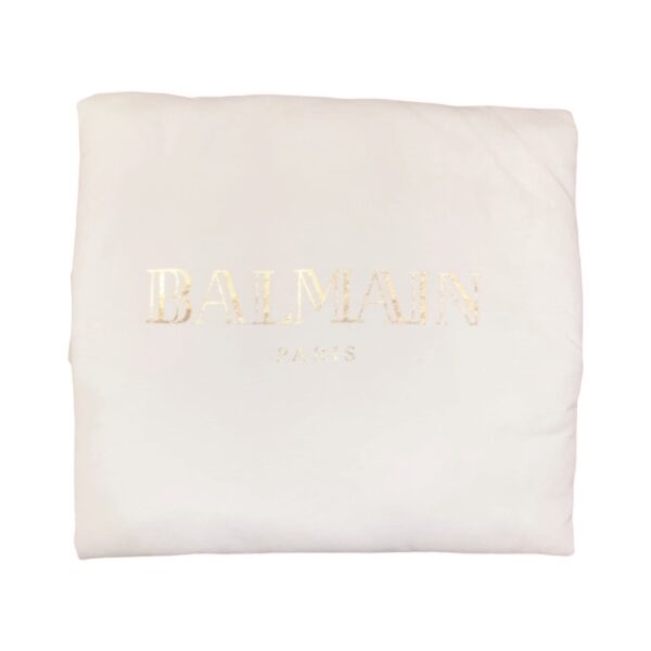 Balmain - Coperta bianca logata
