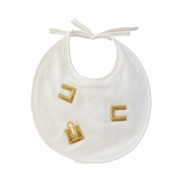 Elisabetta Franchi - Bavetta con logo gold