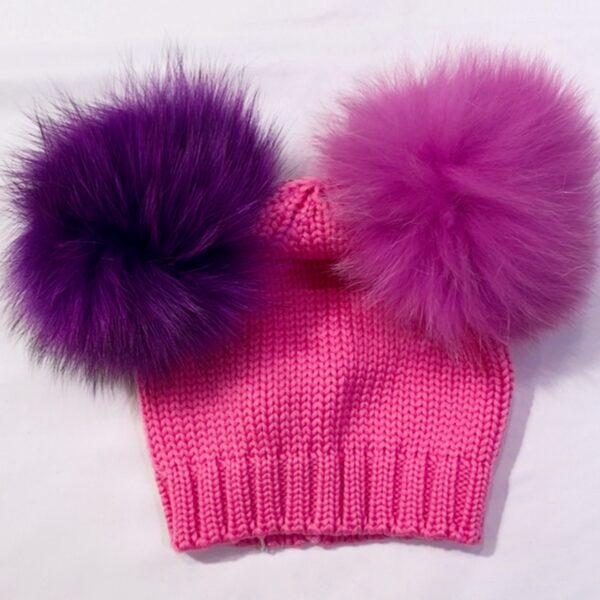 Catya - Cappello in lana con pon pon