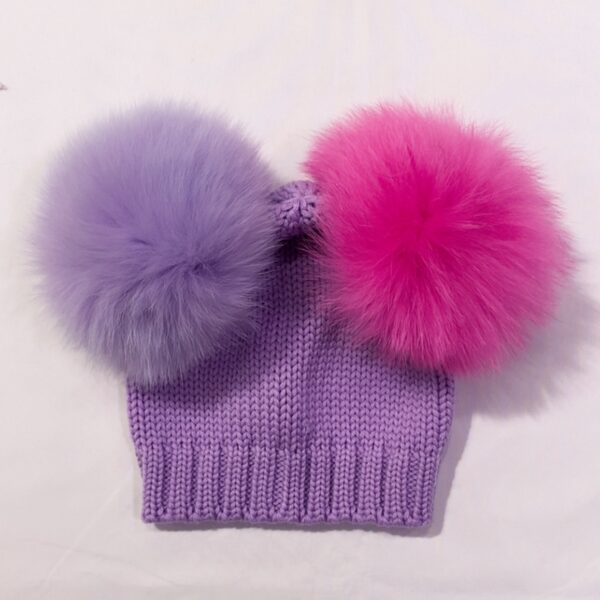 Catya - Cappello in lana con pon pon