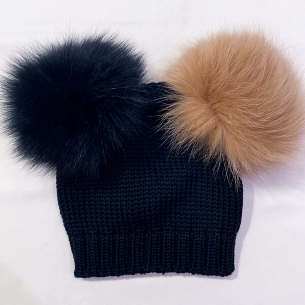 Catya - Cappello in lana con pon pon