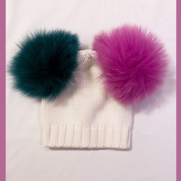 Catya - Cappello in lana con pon pon