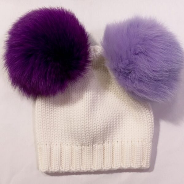 Catya - Cappello in lana con pon pon