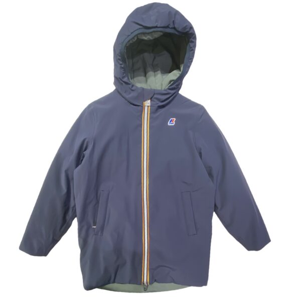 k-way - Giubbino thermo double - blu verde