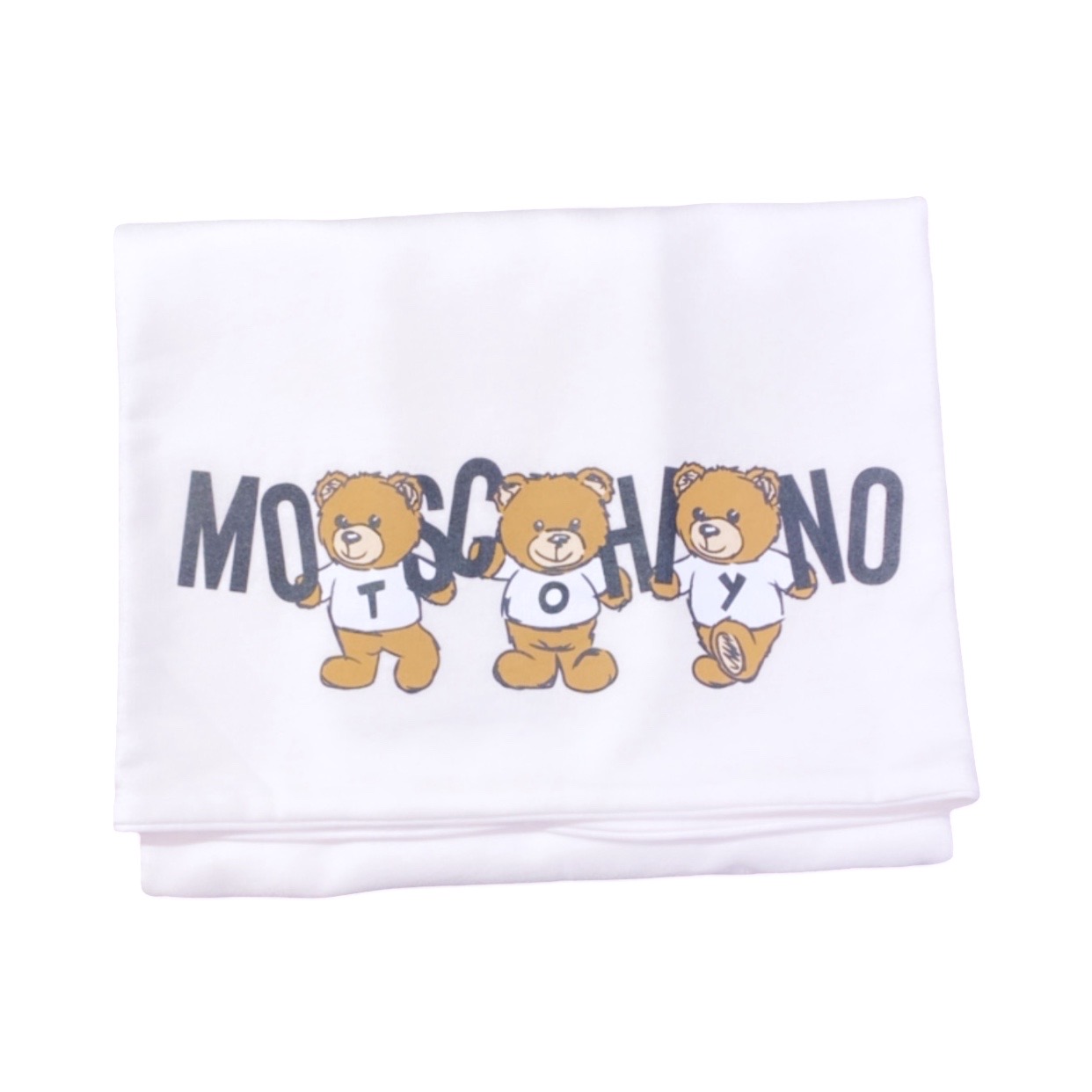 Moschino - Copertina per neonati - Bianca