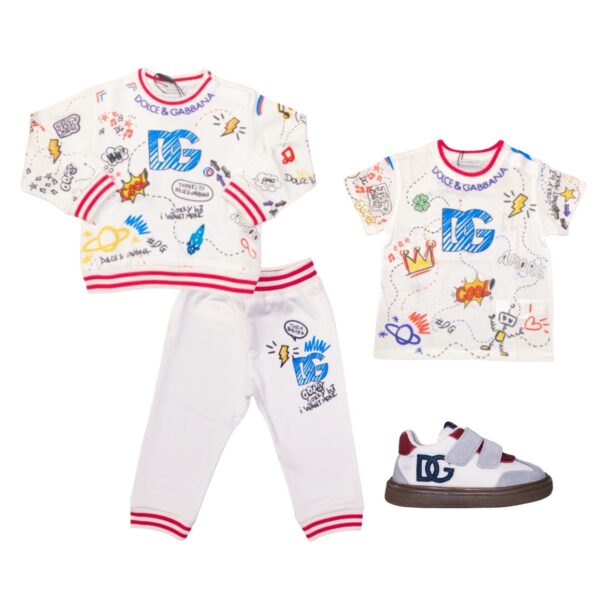 Dolce & Gabbana - Felpa per bambini multicolor