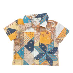 Etro - Camicia fantasia multicolor