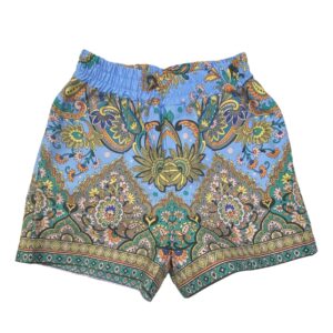 Etro - Bermuda fantasia - azzurro