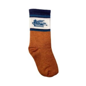 Etro - Calze con logo orange