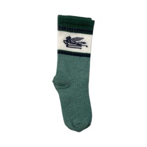 Etro - Calze con logo ottanio