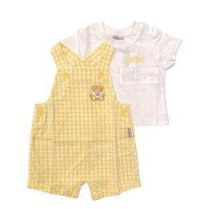 Moschino - Completo Salopette e t-shirt