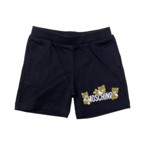 Moschino - Bermuda con teddy - nero