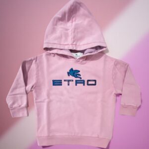 Etro - Felpa con logo - rosa