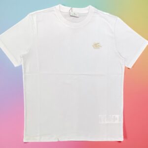 Etro - T-shirt con logo oro