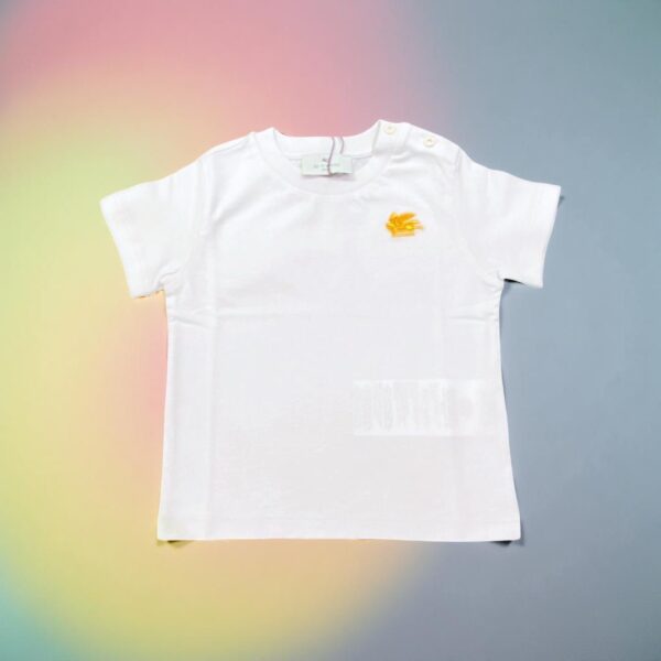 Etro - T-shirt con logo orange