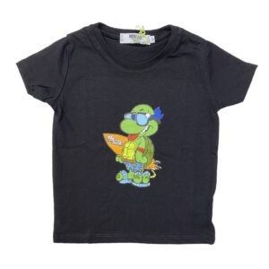 Mousse - t-shirt ninja surf black