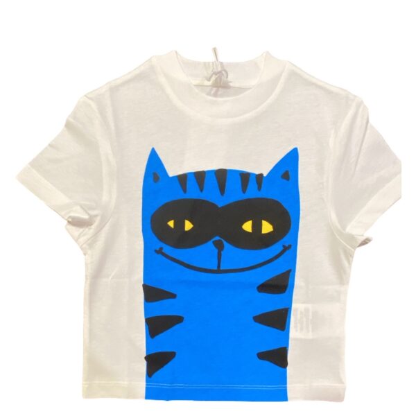 Stella McCartney - t-shirt con gatto