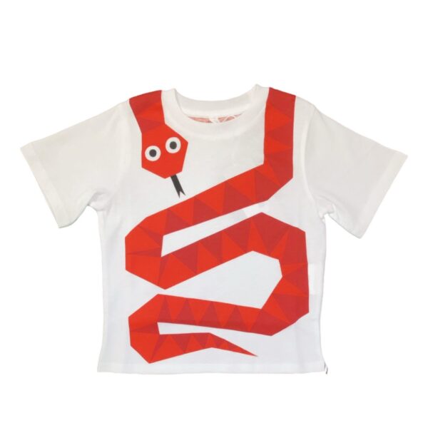Stella McCartney - T-shirt con serpente per bambin