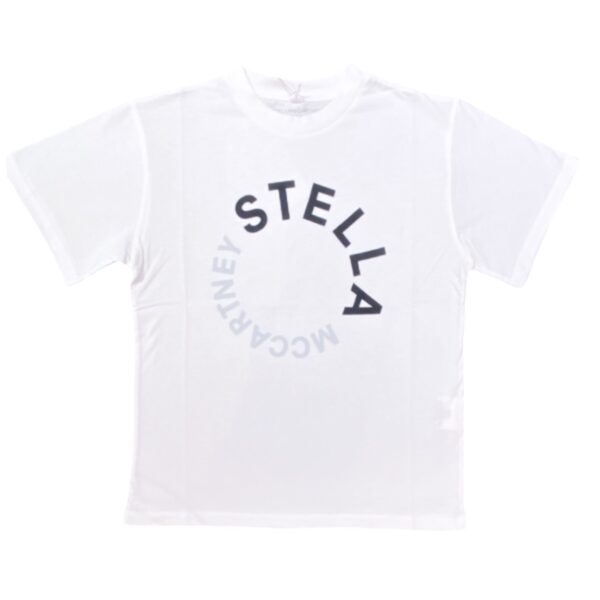 Stella McCartney - T-shirt con logo - Bianca