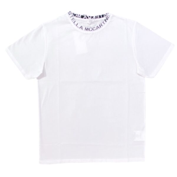 Stella McCartney - T-shirt con logo - Bianca