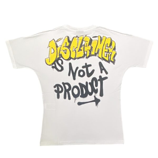 disclaimer - T- Shirt manica corta - Bianca