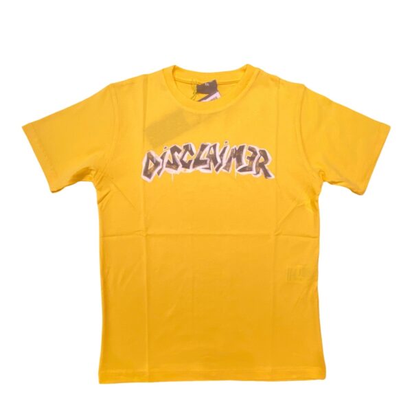 Disclaimer - T-shirt unisex - Gialla