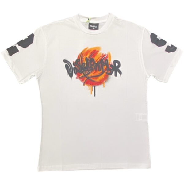 Disclaimer - T-shirt con logo - Bianca