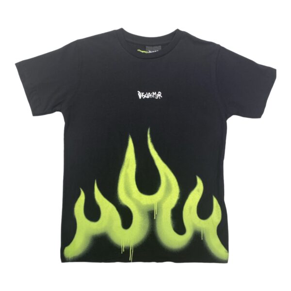 Disclaimer - T-shirt unisex fiamma gialla