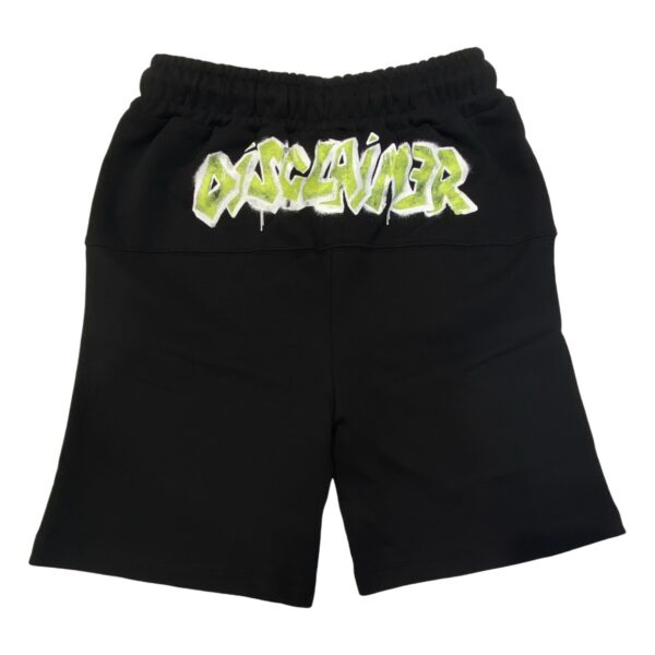 Disclaimer - Bermudone con logo giallo