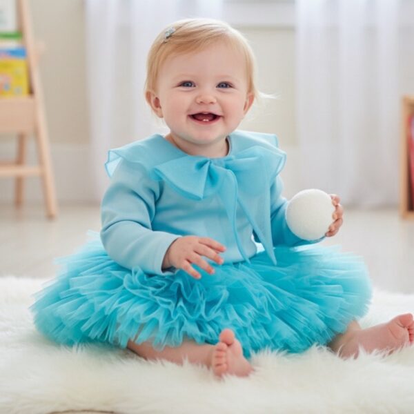 Miss Grant - Gonna in tulle azzurro turchese