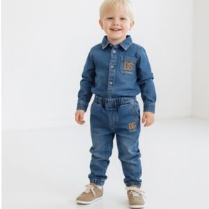 Dolce&Gabbana - Jeans con logo DG