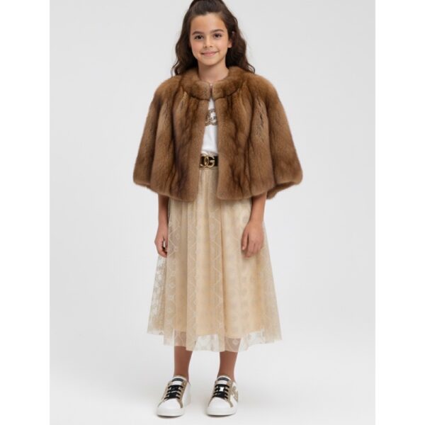 Dolce&Gabbana - Gonna in tulle ricamo DG