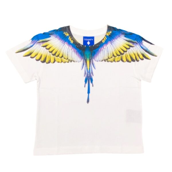 Marcelo Burlon - t-shirt tema aquila - Bianca