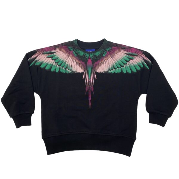 Marcelo Burlon - Felpa tema aquila - Nero