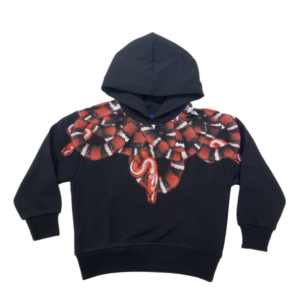 Marcelo Burlon - Felpa tema serpente - Nero